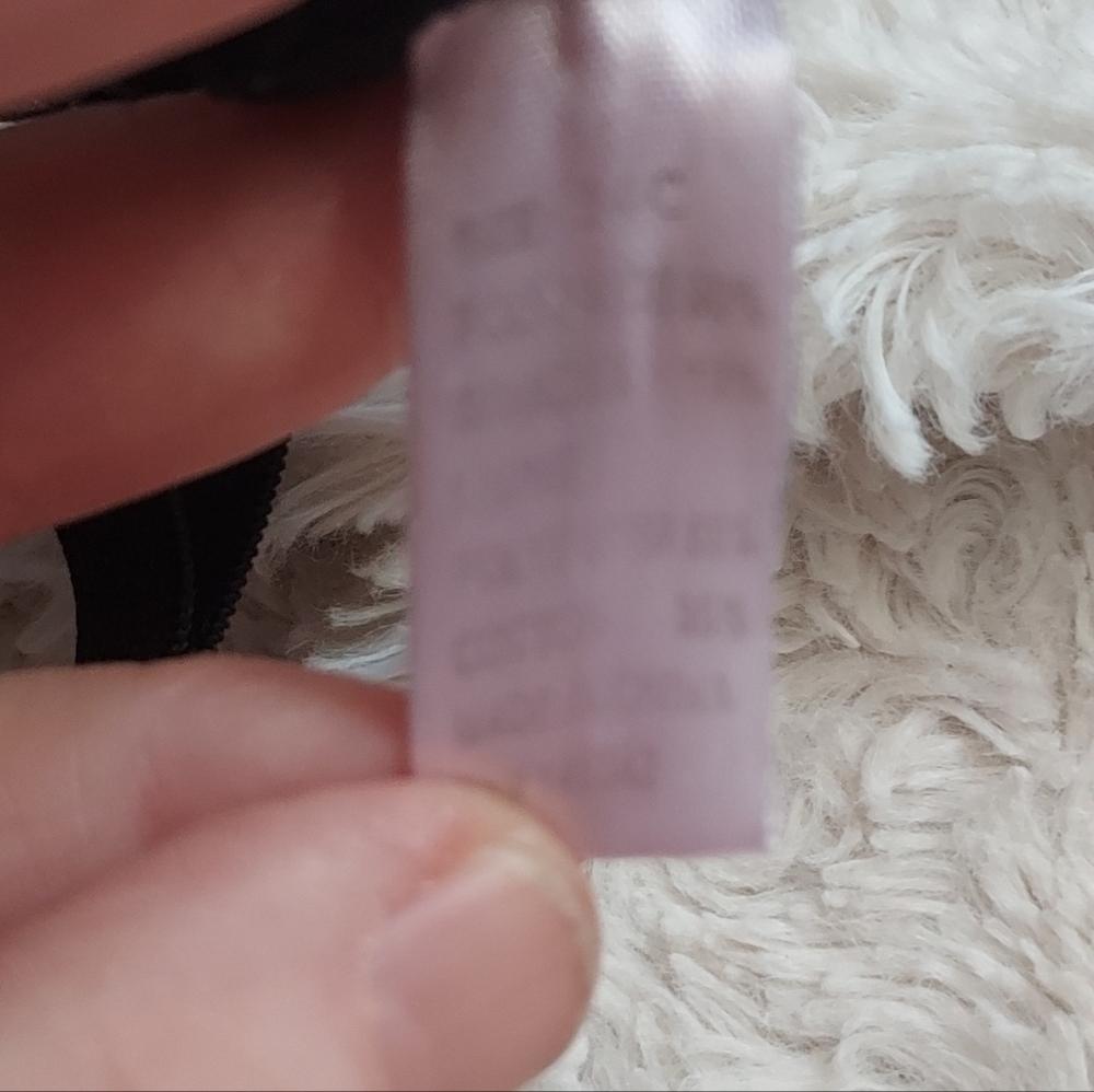 Black & Gray lacey push-up underwire bra - 34C - Picture 5 of 6